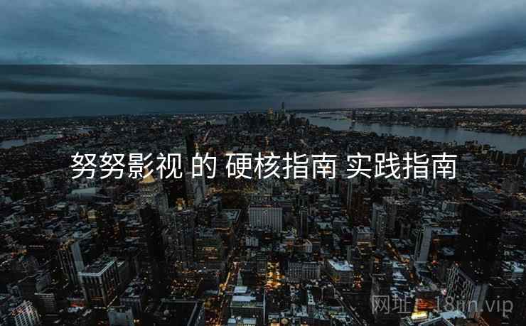 努努影视 的 硬核指南 实践指南