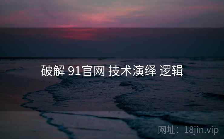 破解 91官网 技术演绎 逻辑